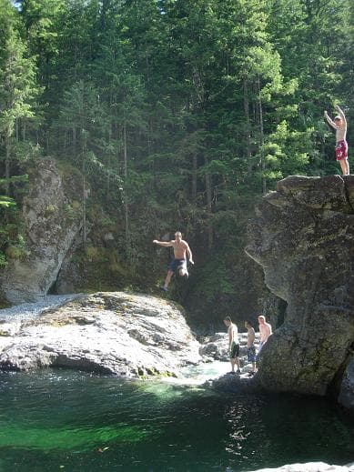 North Fork, Three Pools Willamette National Forest
