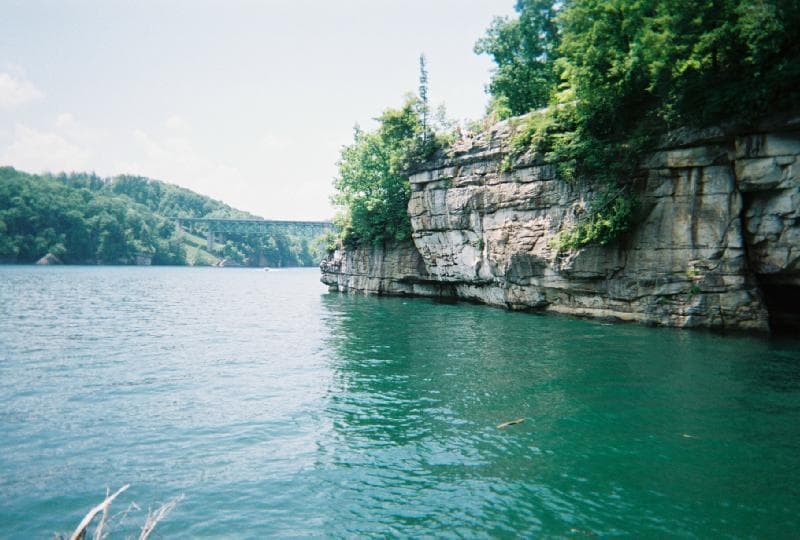 Jumping at Summersville Lake Summersville WV