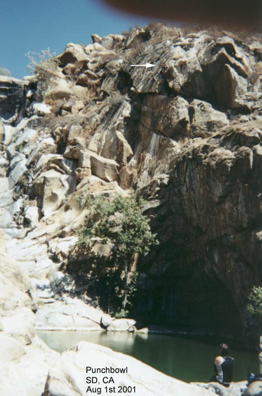 The Punchbowl California Jump Spot
