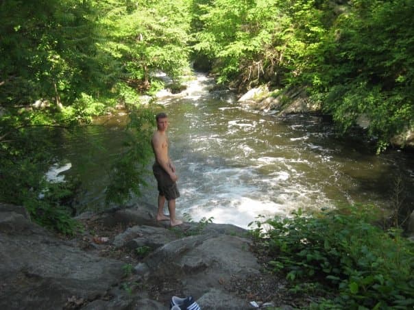 Bear Mountain Park Cliff Diving in New York