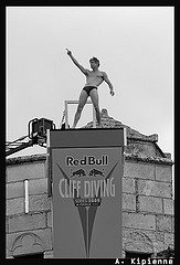 cliff diving