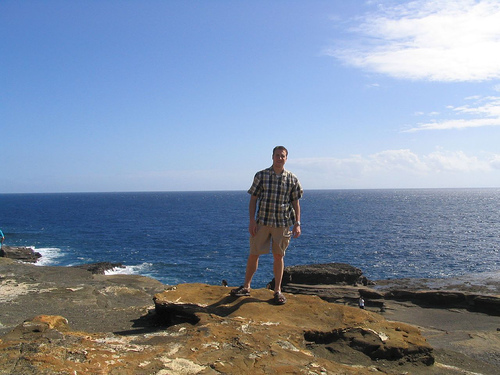 cliff diving