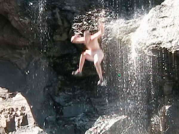 High Falls Cliff Diving in New York