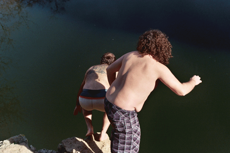 Tarzan'S Lagoon Cliff Diving in California