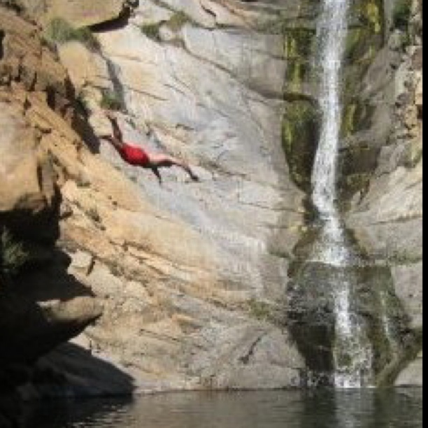 The Punchbowl Cliff Diving in California